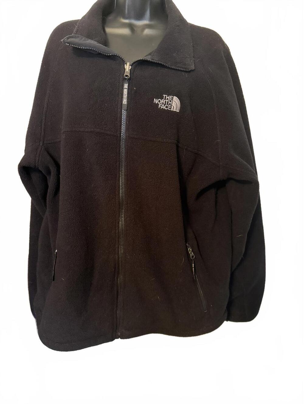 The North Face fleece zip up Lg